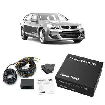 TAG Heavy Duty Towbar & Direct Fit Wiring Kit for Holden Commodore VF Wagons (05/2006 - 04/2013) - Brixton 4x4 - Buy Online Now!